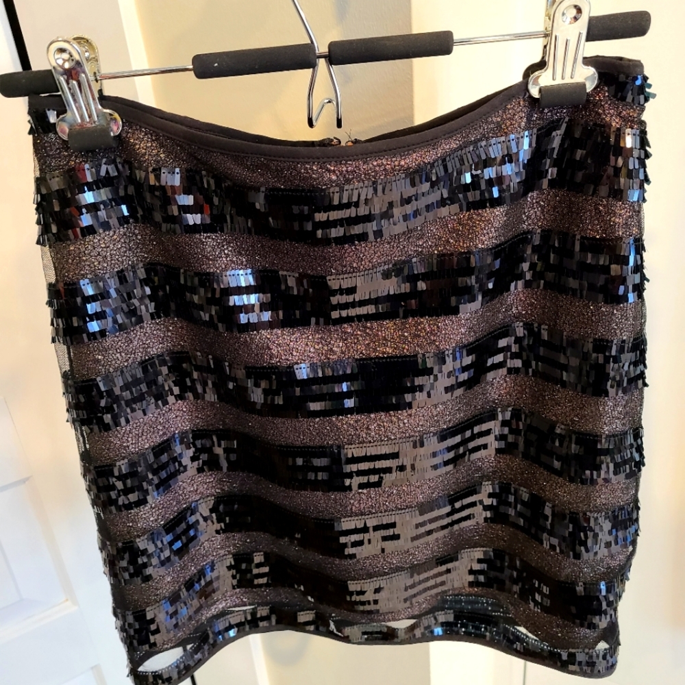 Sequin skirt